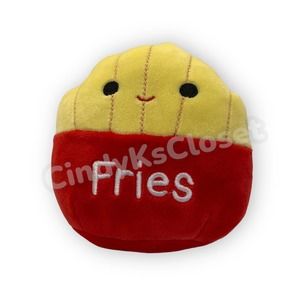 NEW  Squishmallows Official Kellytoy Plush 5" Fries